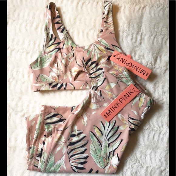 MINKPINK Pants - MINKPINK Athletic Set ❤️ Sports Bra and Leggings